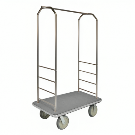 Bellman’s Cart, 43″W x 23″D x 72-1/2″H
