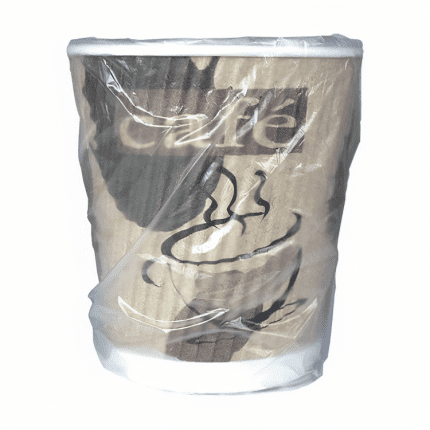 Single Wall Hot Cup Generic Wrapped 9oz