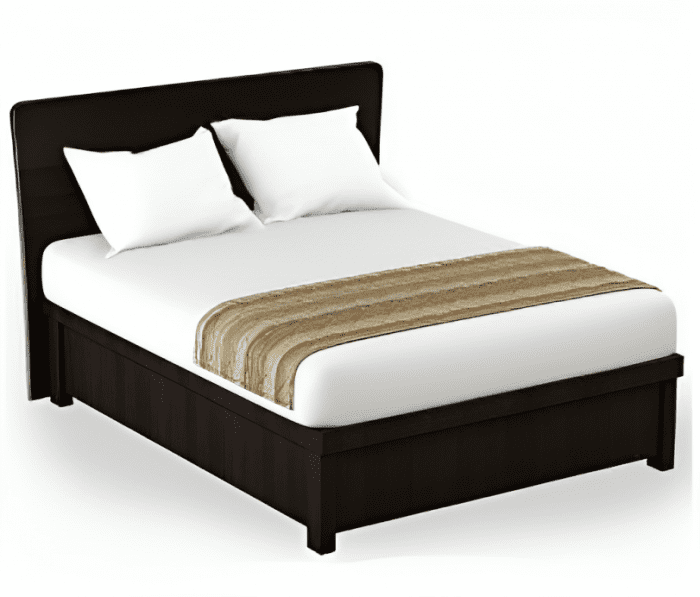 Printed Bed Scarf Terra Cotta